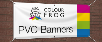 Banners & Mesh Banners | www.colour-frog.co.uk